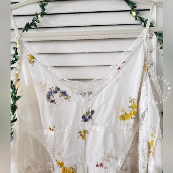 Free People NWT Magnolia Maxi Dress - Picture 4 of 11